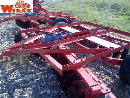 Grapa cu discuri latime de lucru 2,2 m, in X