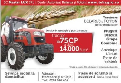 VAND TRACTOARE BELARUS SI FOTON