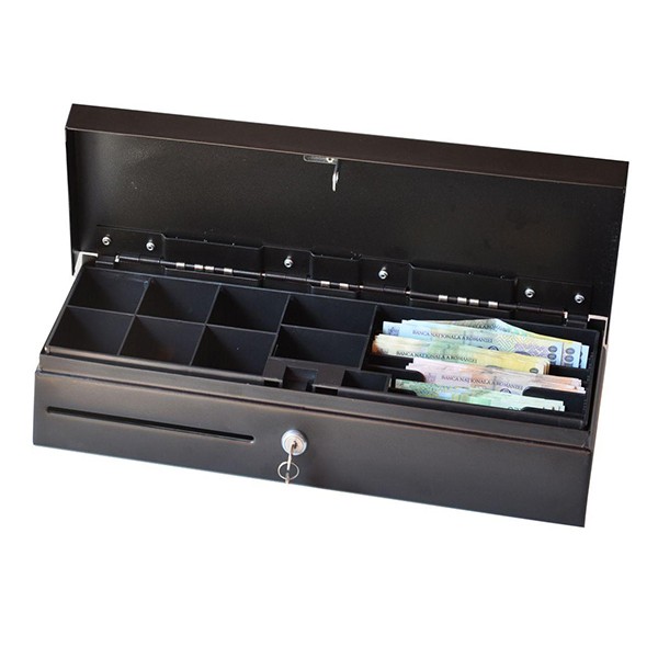 Sertar metalic RETAIL FT 460, 6-24 volti , 6 spatii bancnote