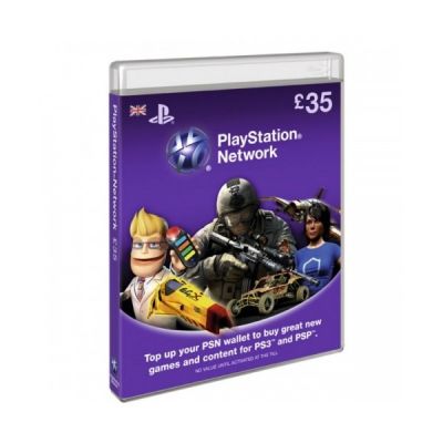 Card Playstation Network �35 UK