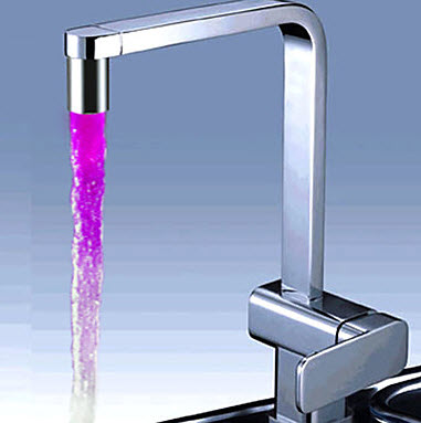 Baterii Sanitare cu Led, Robinete de baie