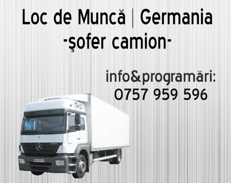 Soferi camion