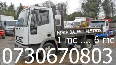 VAND NISIP BALAST PIETRIS 0730670803 CARAM MOLOZ
