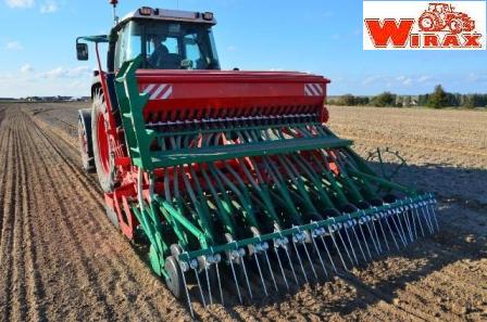 SEMANATOARE WIRAX PAIOASE SN300 ,mecanica , cu cultivator , volum buncar 700 l , latime de lucru 3m 