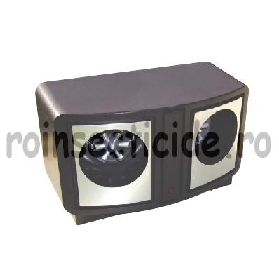 Aparat cu ultrasunete bidirectional impotriva rozatoarelor,soareci,sobolani 30mp acoperire